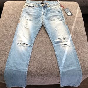 Men’s True Religion Ricky Relaxed Straight Jeans